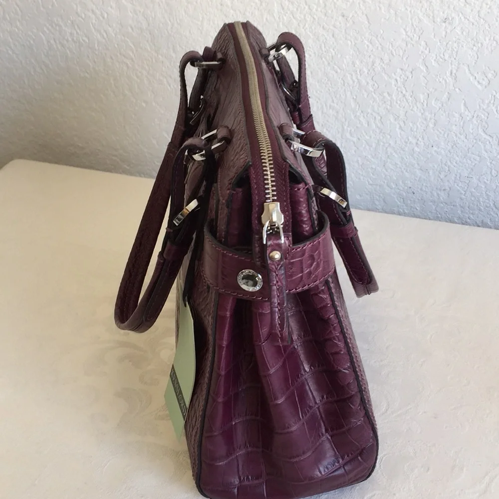 Kesslord croc embossed leather tote